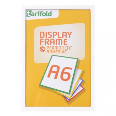 Samolepící rámeček A6 bílý/1ks Display Frame