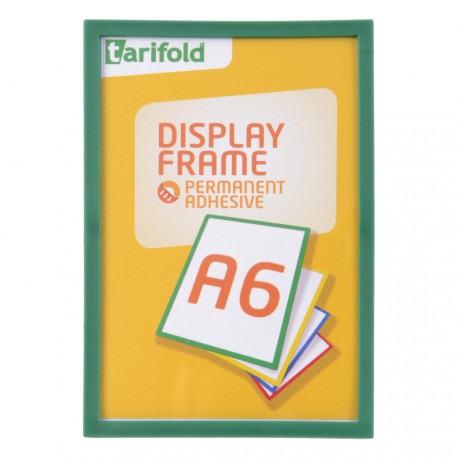 Samolepící rámeček A6 zelený/1ks Display Frame