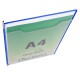 Kapsy Fold up na obsáhlé dokumenty A4, otevřené shora modré/5ks